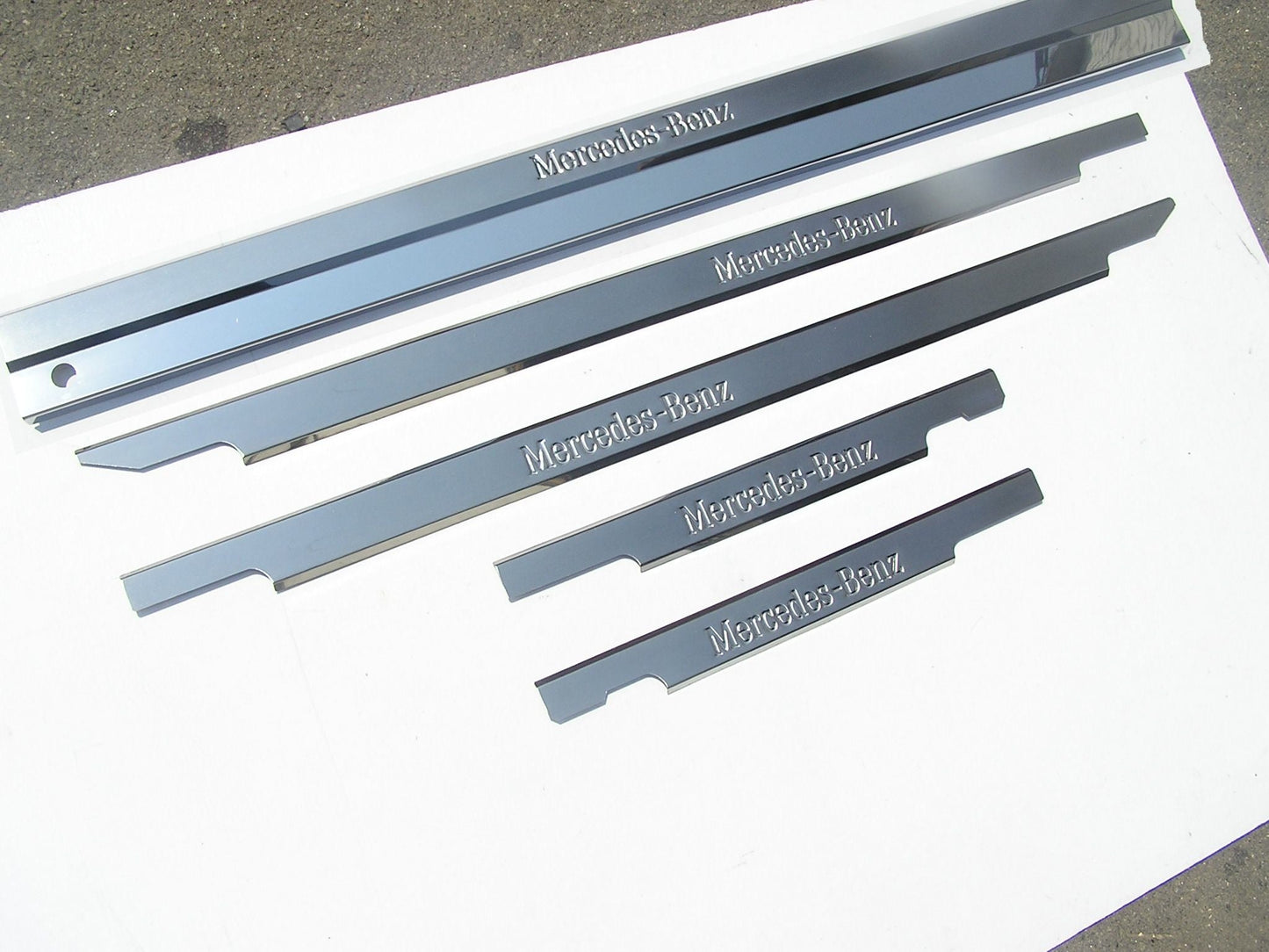 Mercedes-Benz Door Sills 4 or 5 pcs for G-Class W463