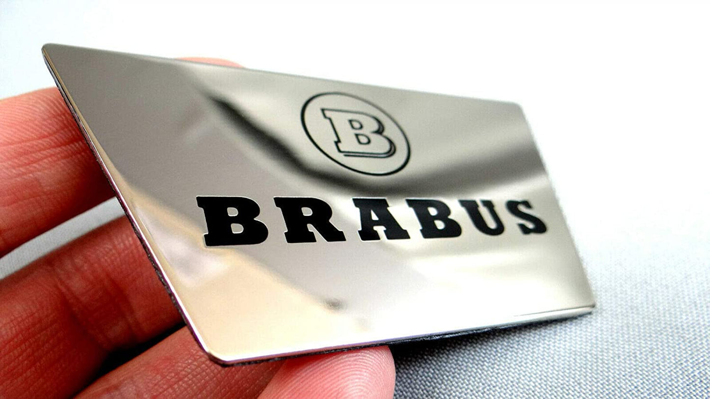 Mercedes-Benz G G63 W463 W463A W464 Brabus Style Winch Front Speсial Metal Emblem Badge Sticker