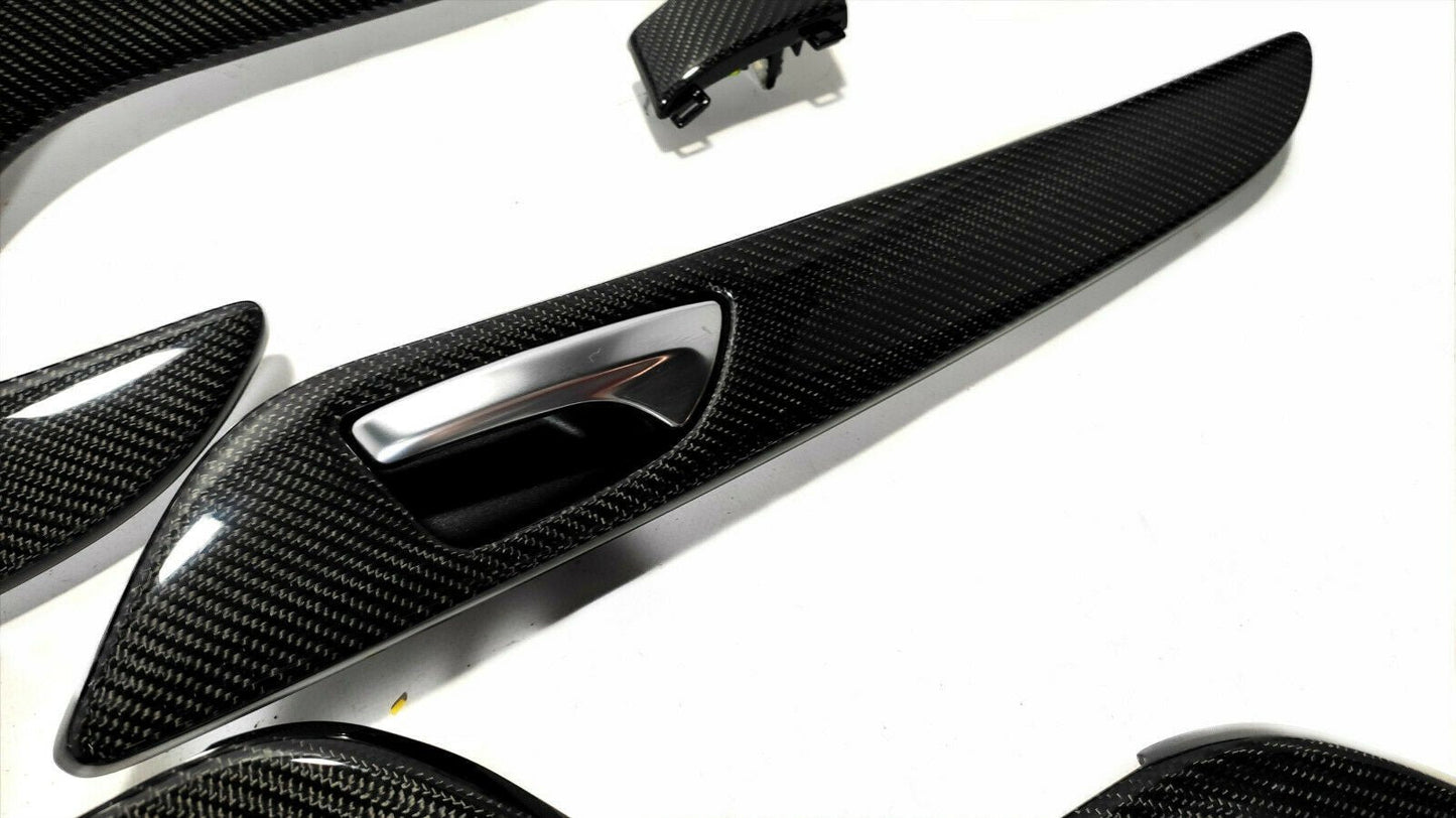 Mercedes-Benz GLE C292 Interior Carbon Panels Trim 8 pcs Set