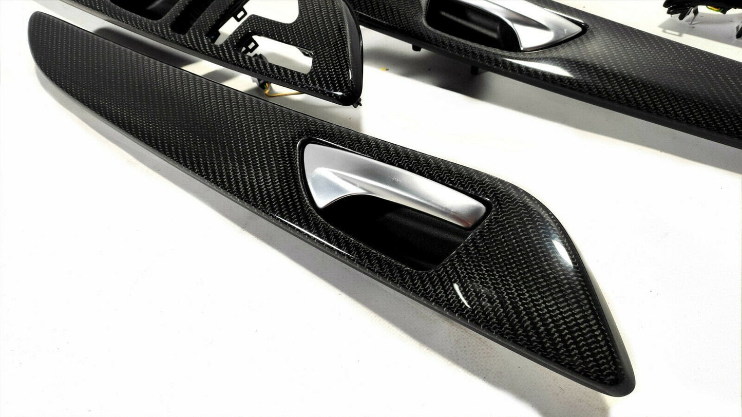 Mercedes-Benz GLE C292 Interior Carbon Panels Trim 8 pcs Set