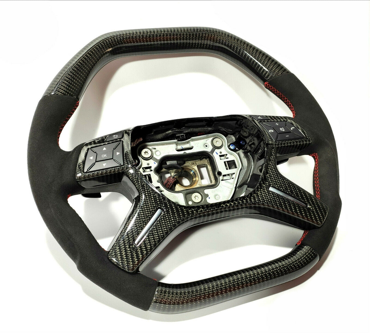 Mansory Steering Wheel Carbon Alcantara for Mercedes-Benz G GL ML W463 W166 X166