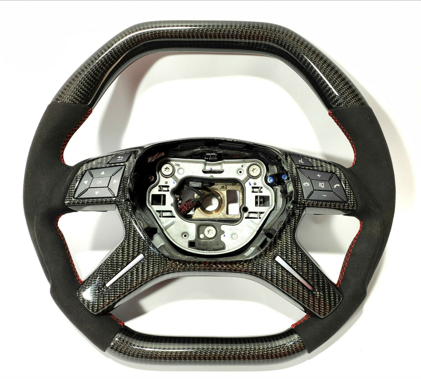 Mansory Steering Wheel Carbon Alcantara for Mercedes-Benz G GL ML W463 W166 X166