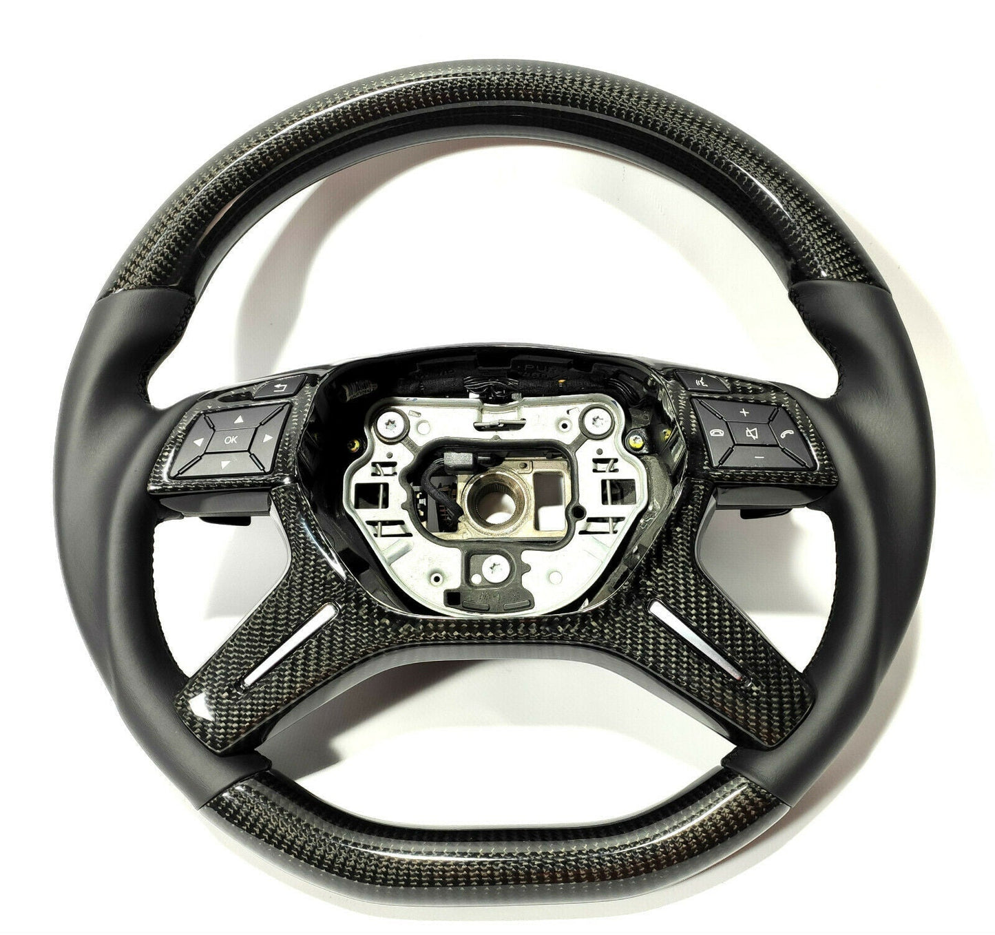 Mansory Steering Wheel Carbon Leather for Mercedes-Benz G GL ML W463 W166 X166