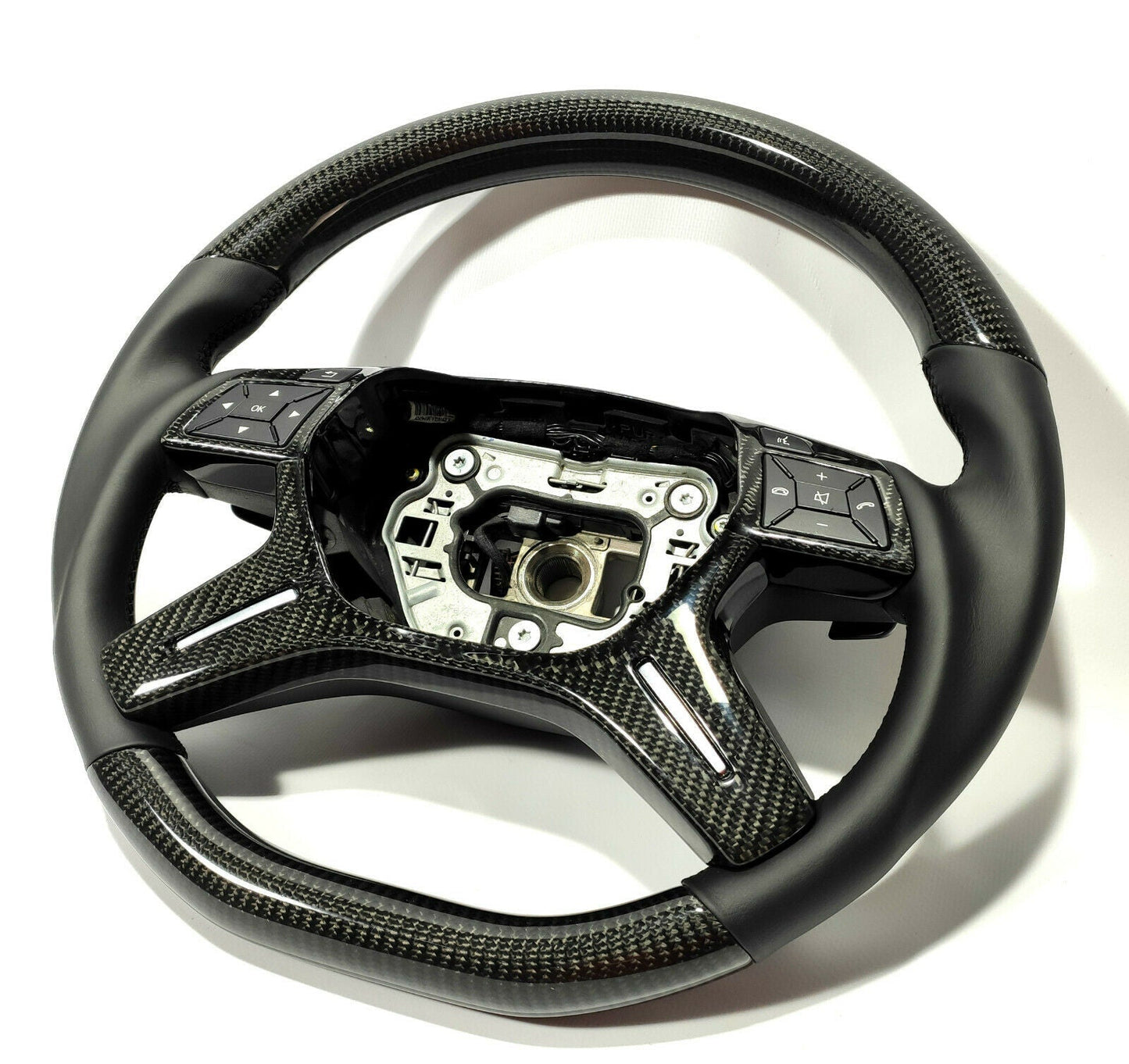 Mansory Steering Wheel Carbon Leather for Mercedes-Benz G GL ML W463 W166 X166