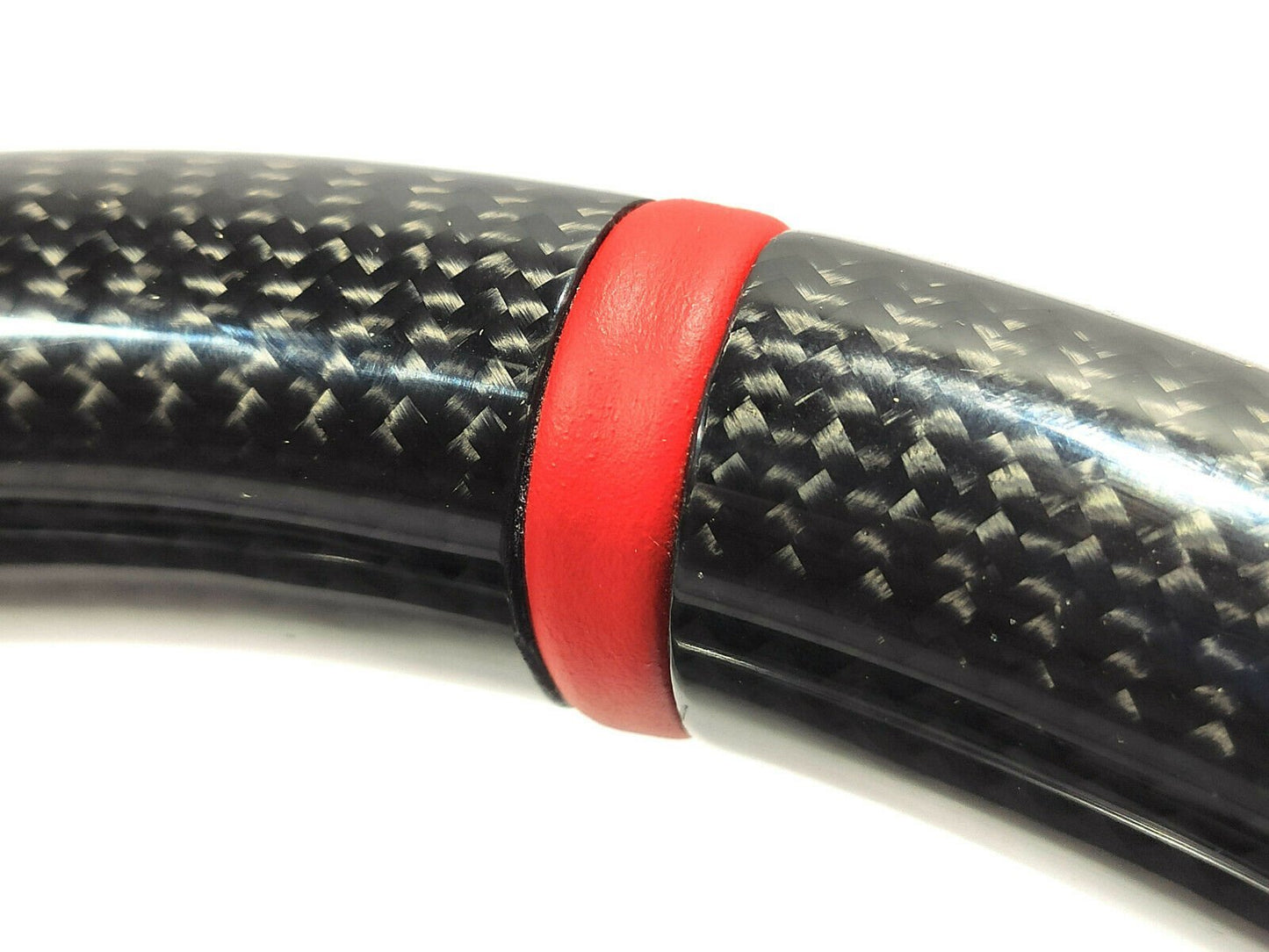 Mercedes-Benz W222 W463A G63 S-Class Steering Wheel Leather Carbon Red Stripe