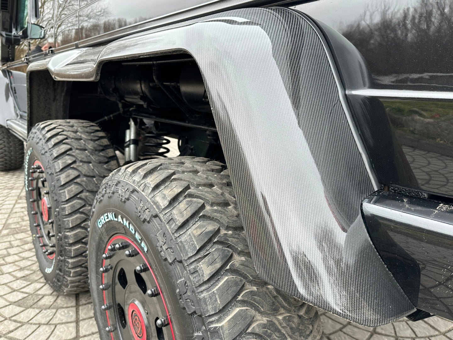 Mercedes-Benz W463 6x6 2013 G-Class G63 AMG in Brabus G700 look
