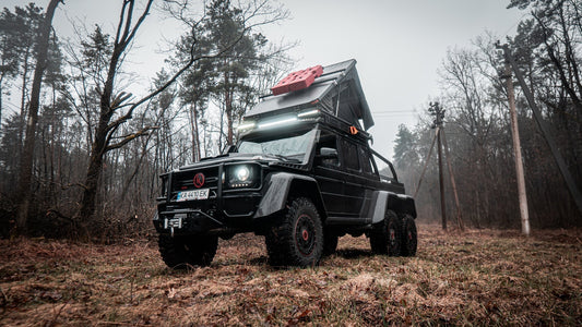 Mercedes-Benz w463 6x6 G55 Expedition 2008 with G63 2015 interior