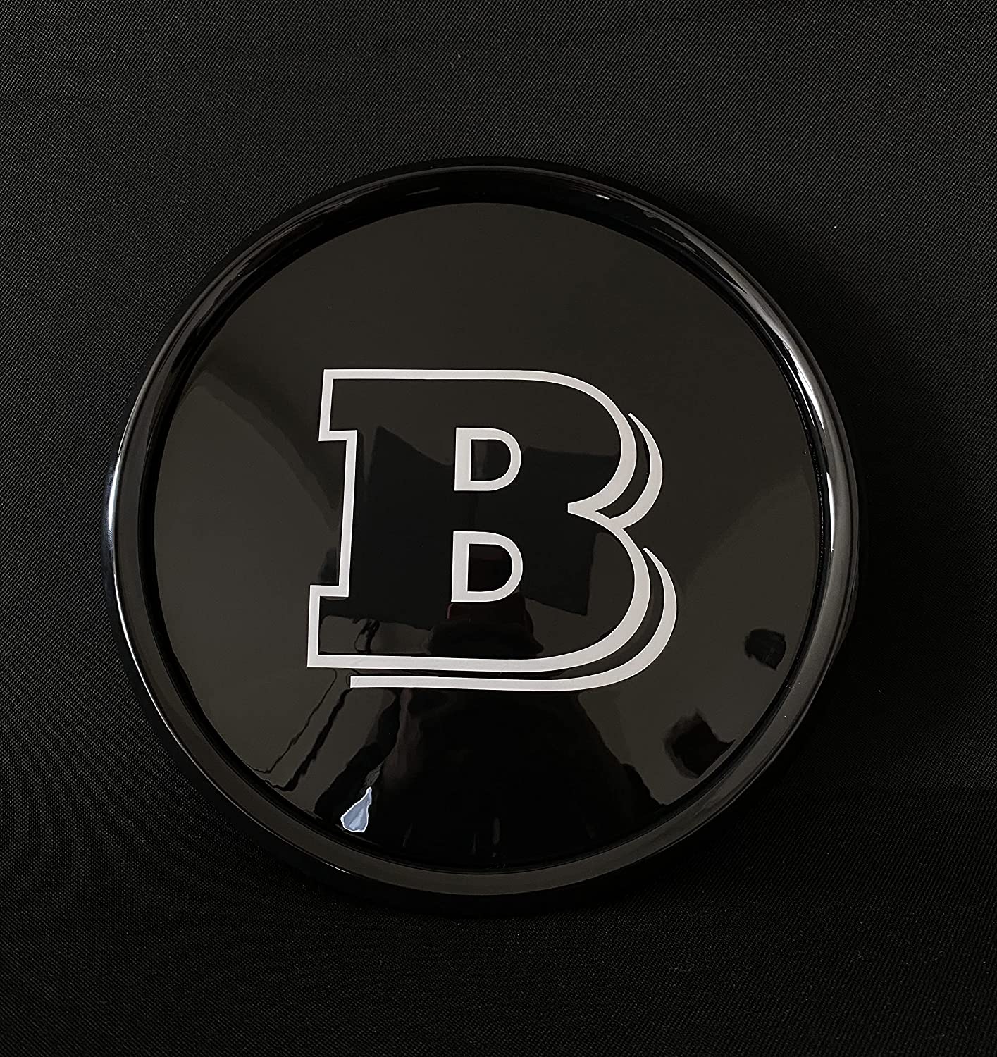 Mercedes-Benz W463A W464 G-Class G-Wagon front grille black gloss Brabus style badge logo emblem Grey