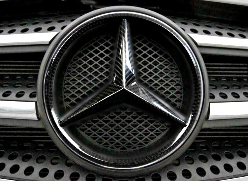 Mercedes-Benz W463a W464 G-Class G-Wagon G63 G500 G55 front grille carbon fiber Star style badge logo emble