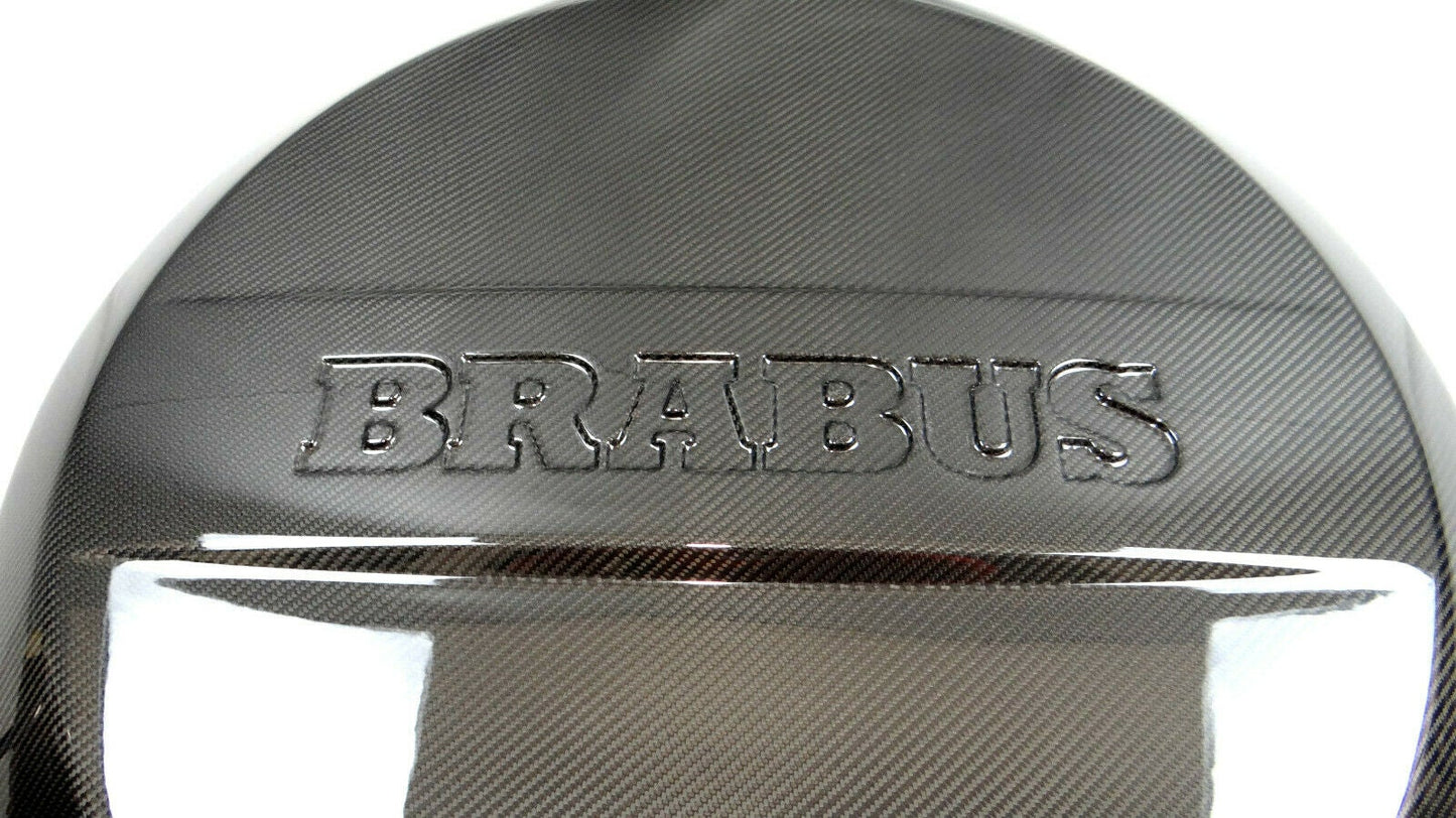 Mercedes Brabus carbon rear spare wheel cover plate for W463A W464 G Wagon