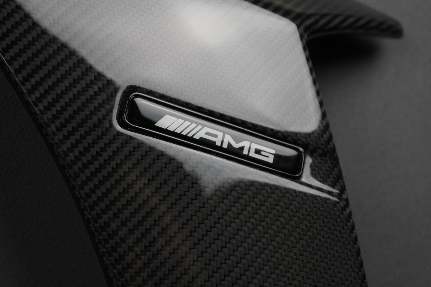 Mercedes W222 2013+ S Class Klasse Carbon Fiber Fender Covers Flaps Fangs with LED Illumination