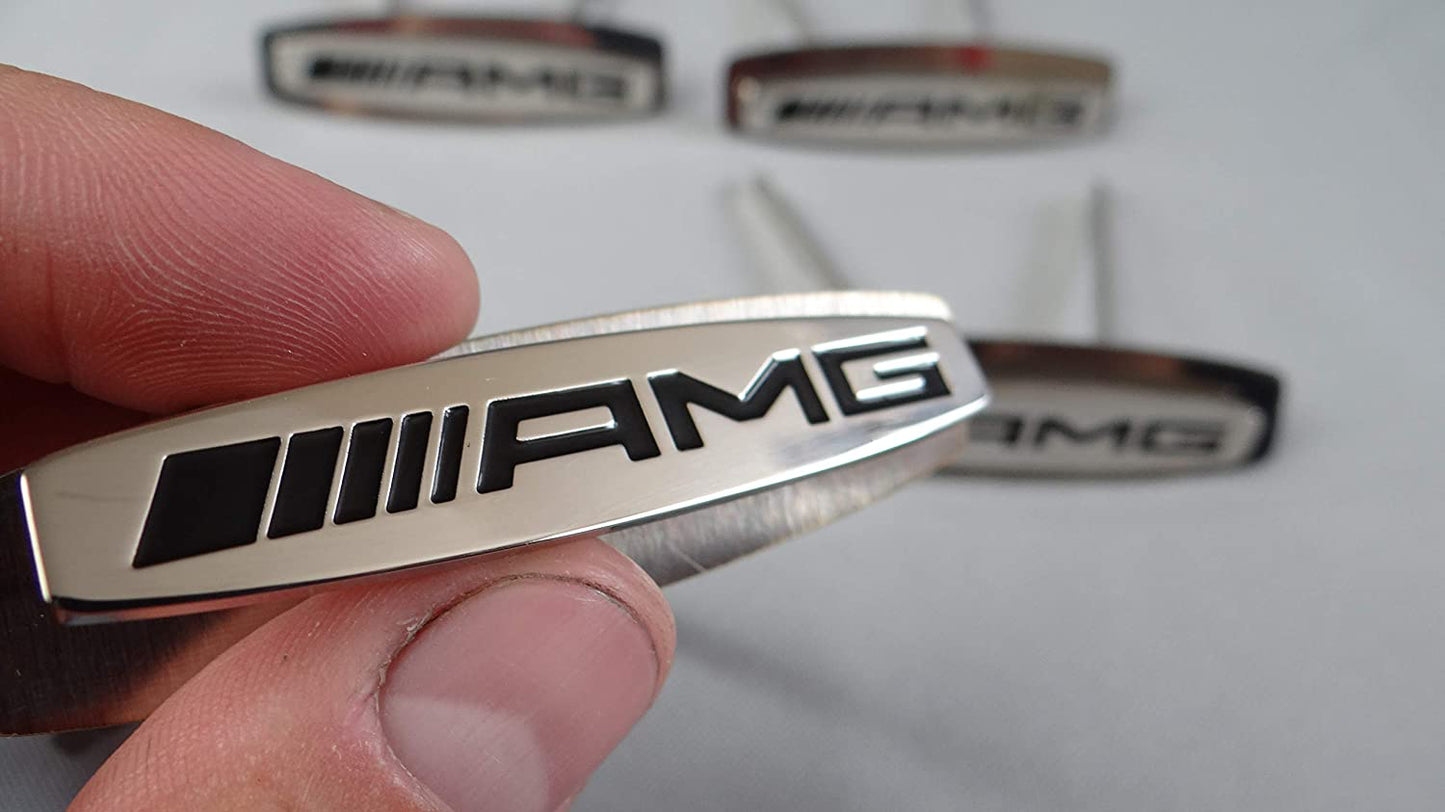 Metal AMG seats emblem badge logo set for Mercedes-Benz W463A G-Class