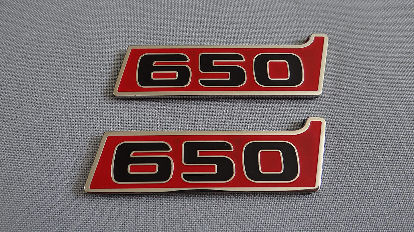 Metal Brabus 650 fenders emblem logo badges for Mercedes-Benz W463 W463A G-Class