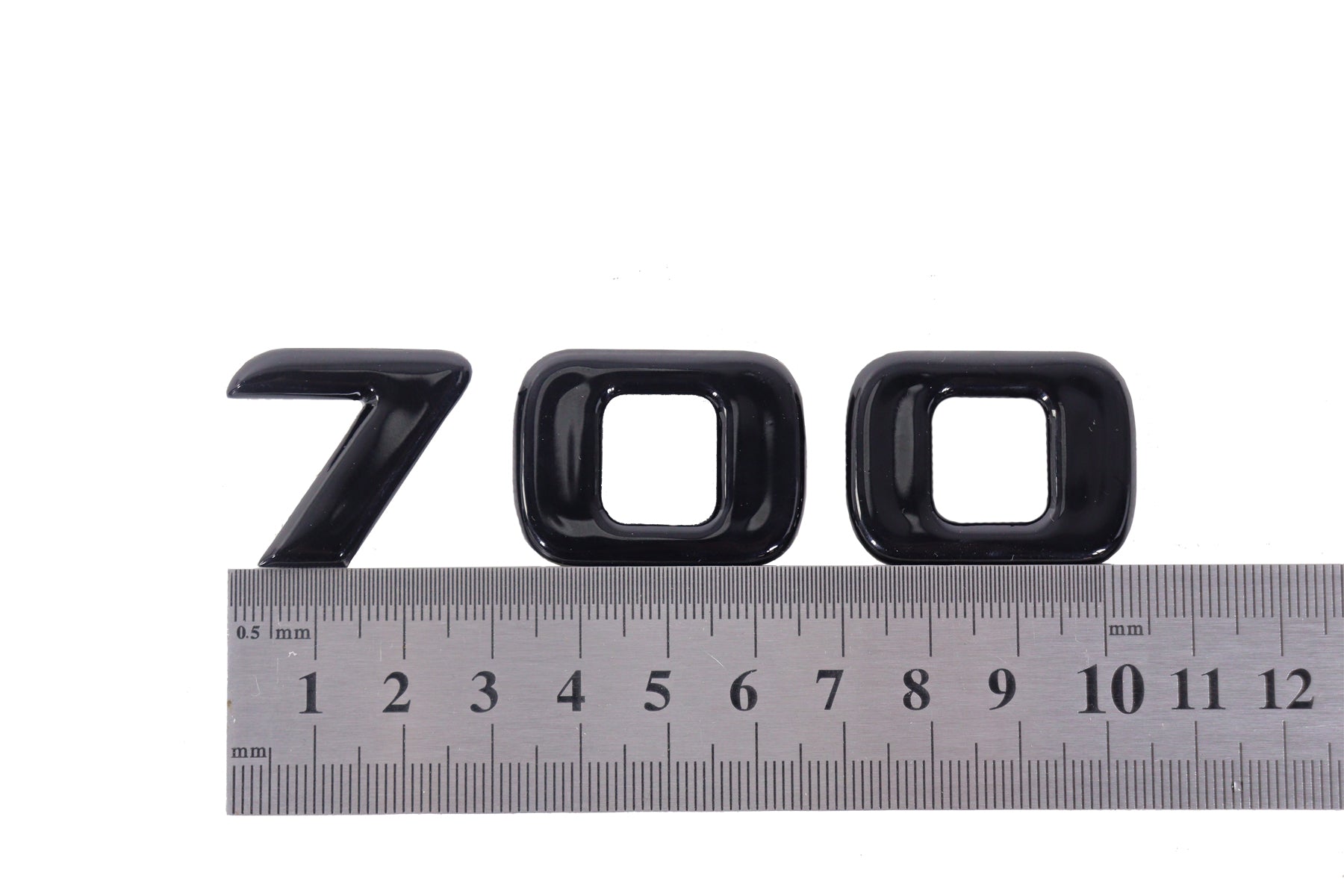 Metallic Brabus 700 black emblem logo badges for Mercedes-Benz W463A G-Class