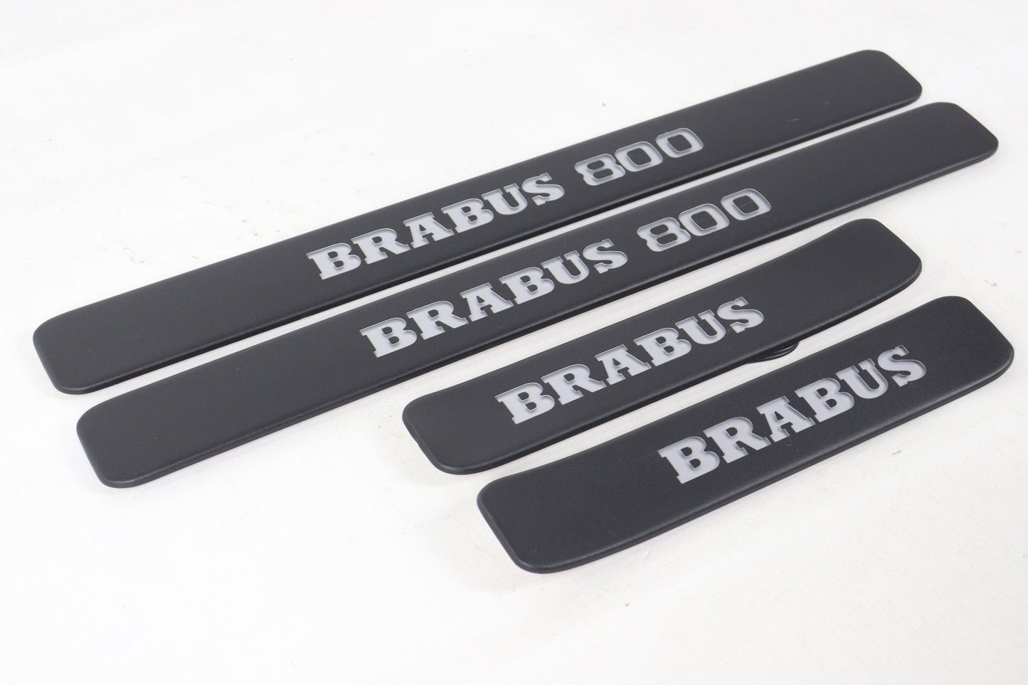Metal Brabus 800 LED White Illuminated door sills for Mercedes-Benz W463A W464 G-Class
