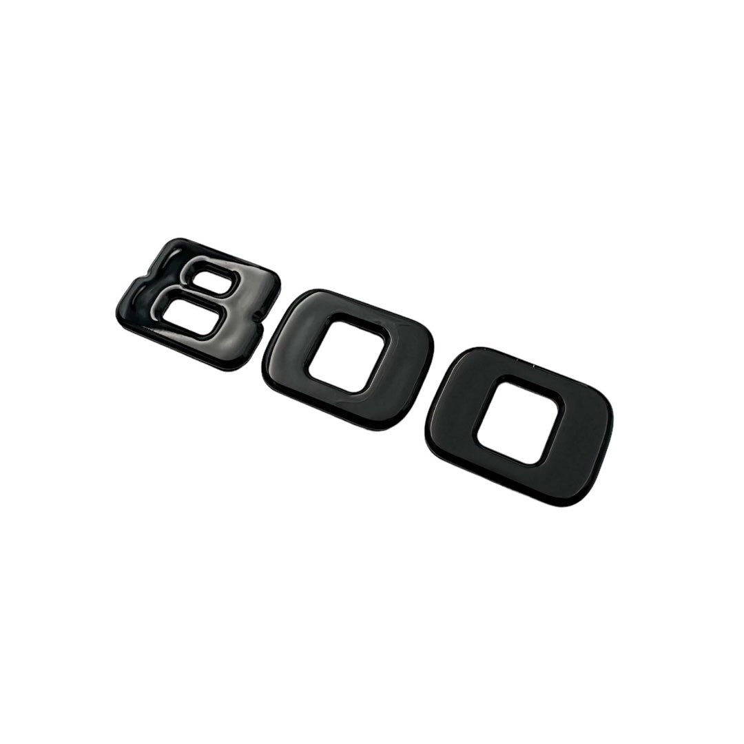 Metalic Brabus 800 style emblem logo badges for Mercedes-Benz G-Class W463 W463A