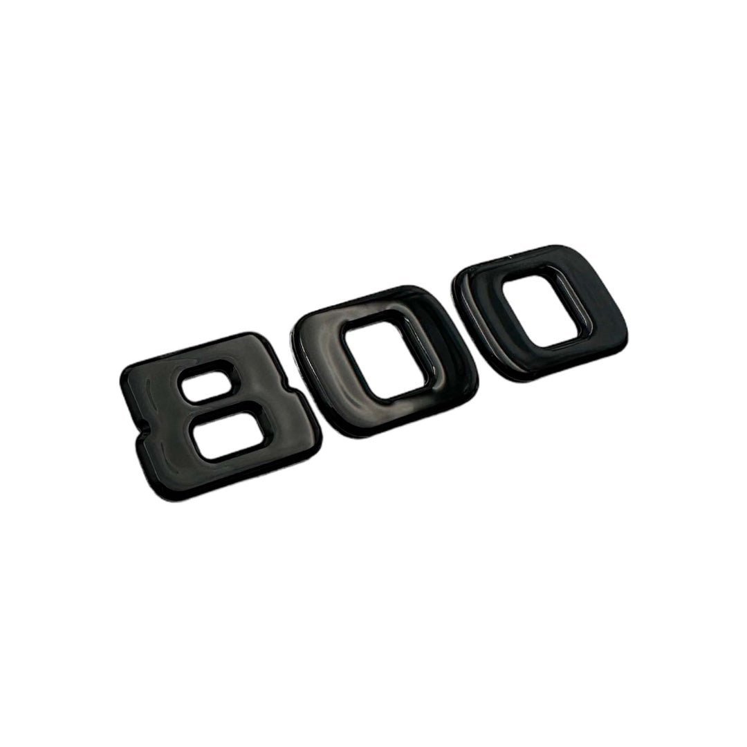 Metalic Brabus 800 style emblem logo badges for Mercedes-Benz G-Class W463 W463A