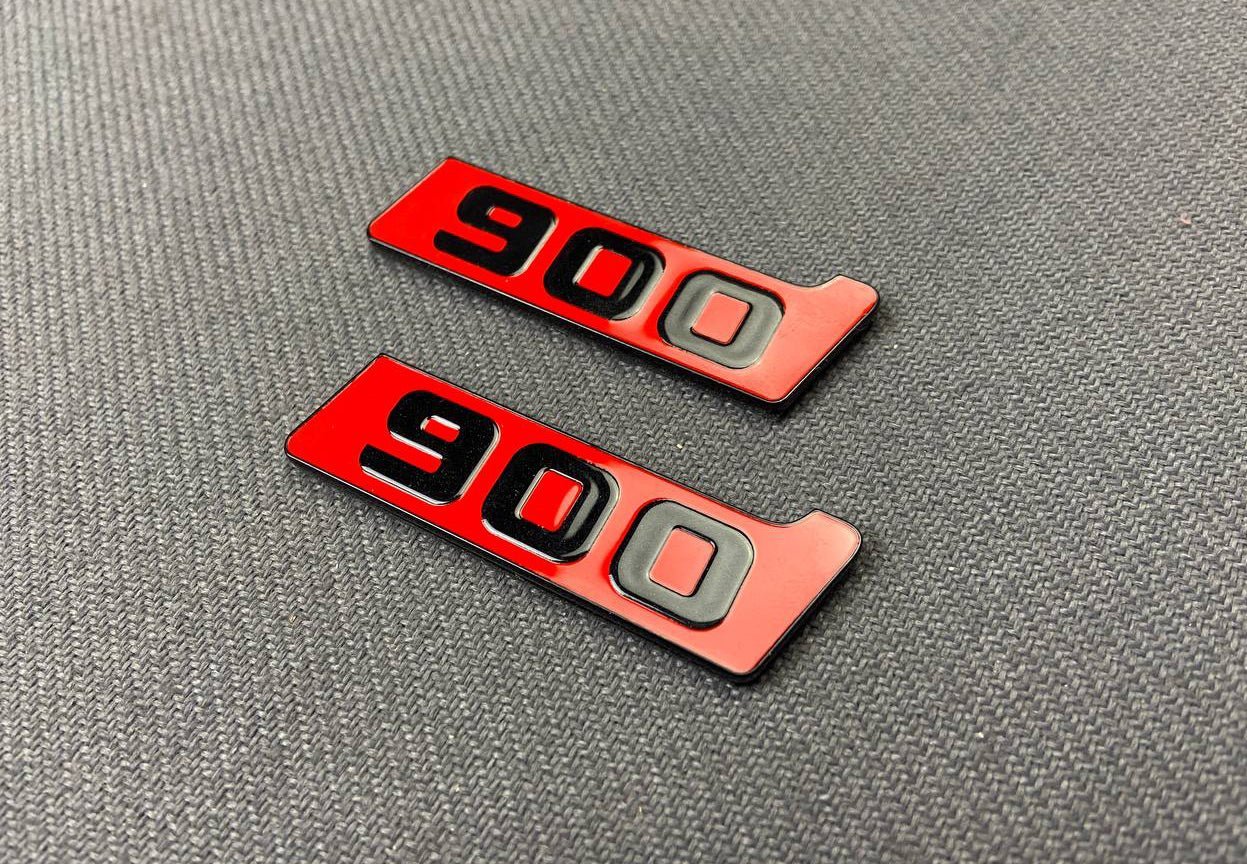 Metal Brabus 900 fenders emblem logo badges for Mercedes-Benz W463 W463A G-Class