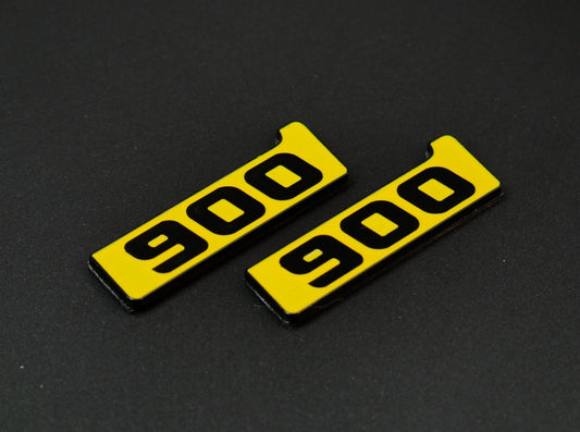 Metal Brabus 900 Yellow fender emblem logo badges for Mercedes-Benz W463 W463A G-Class