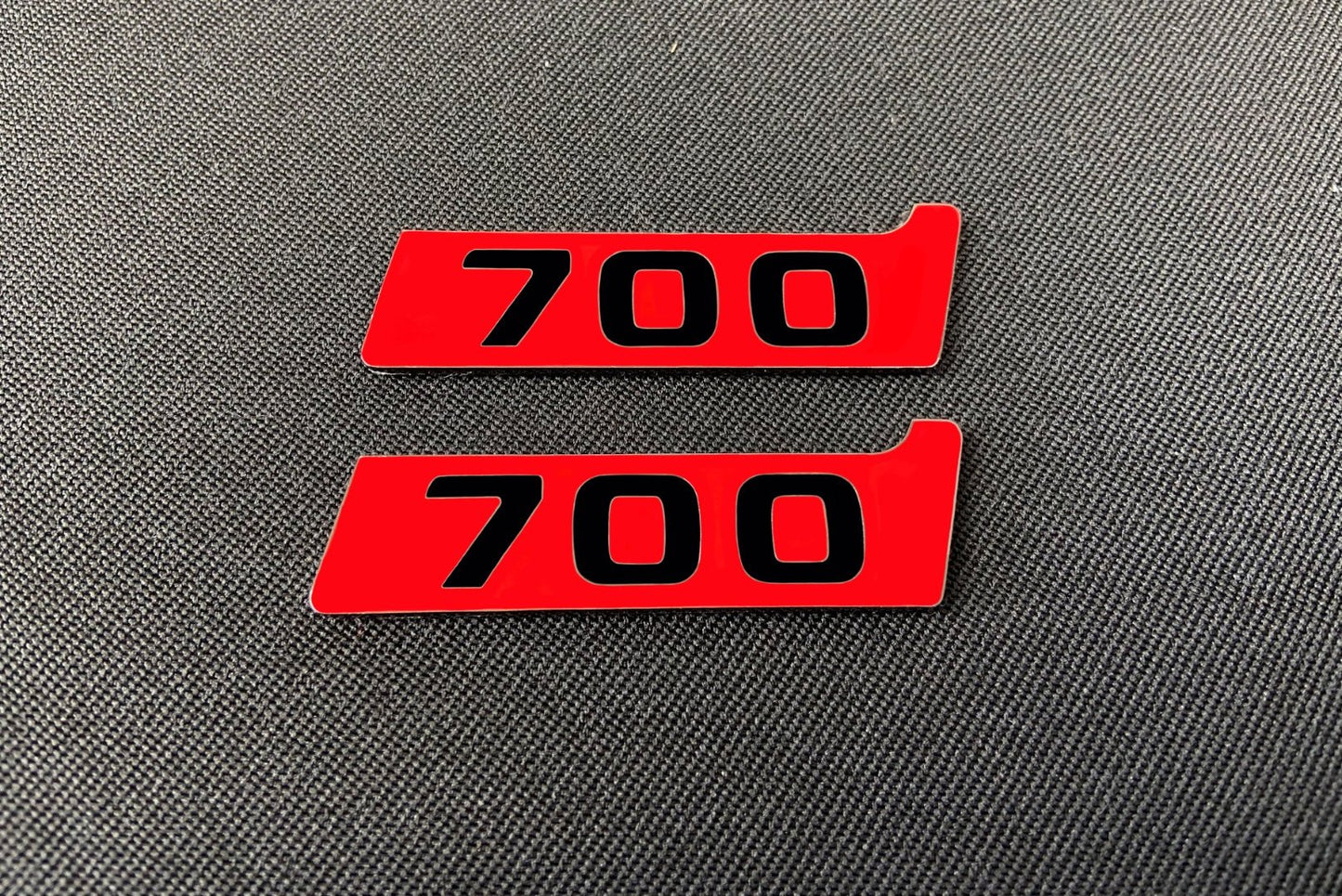 Metal Brabus Biturbo 700 red fenders emblem logo badges for Mercedes-Benz W463 W463A G-Class