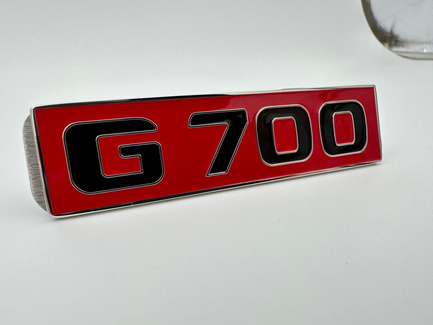 Metal G700 Red Emblem for Mercedes-Benz front grille G-Class W463
