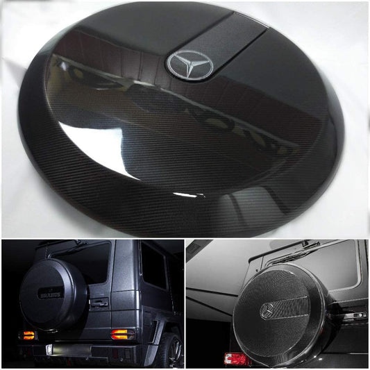 Rear Spare Wheel Carbon Cover plate for Mercedes W463 G Wagon