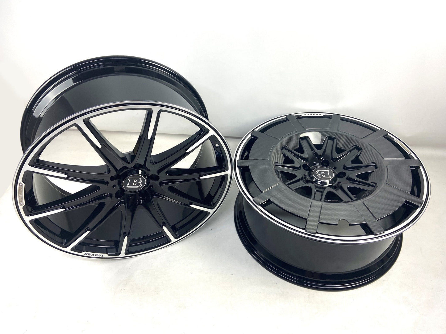 Rocket edition 22', 23', 24' Carbon covers for Brabus Monoblock Z rims for Mercedes-Benz W463A