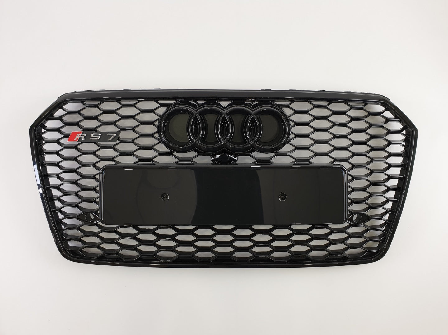 RS7 Black front bumper radiator grille for Audi A7 4G C7 Sportback 2014-2017 Facelift