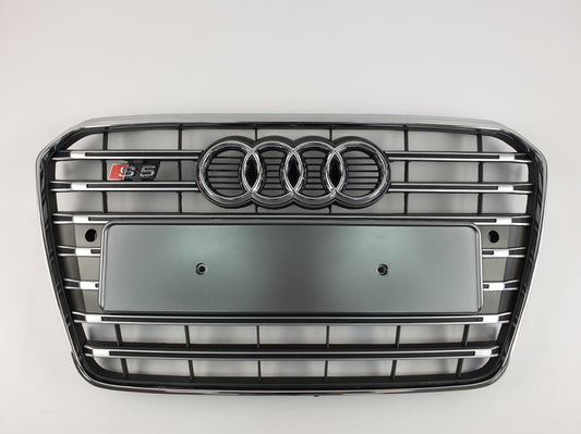 S5 S-line chrome front bumper radiator grille for Audi A5 S5 8T 2012-2015