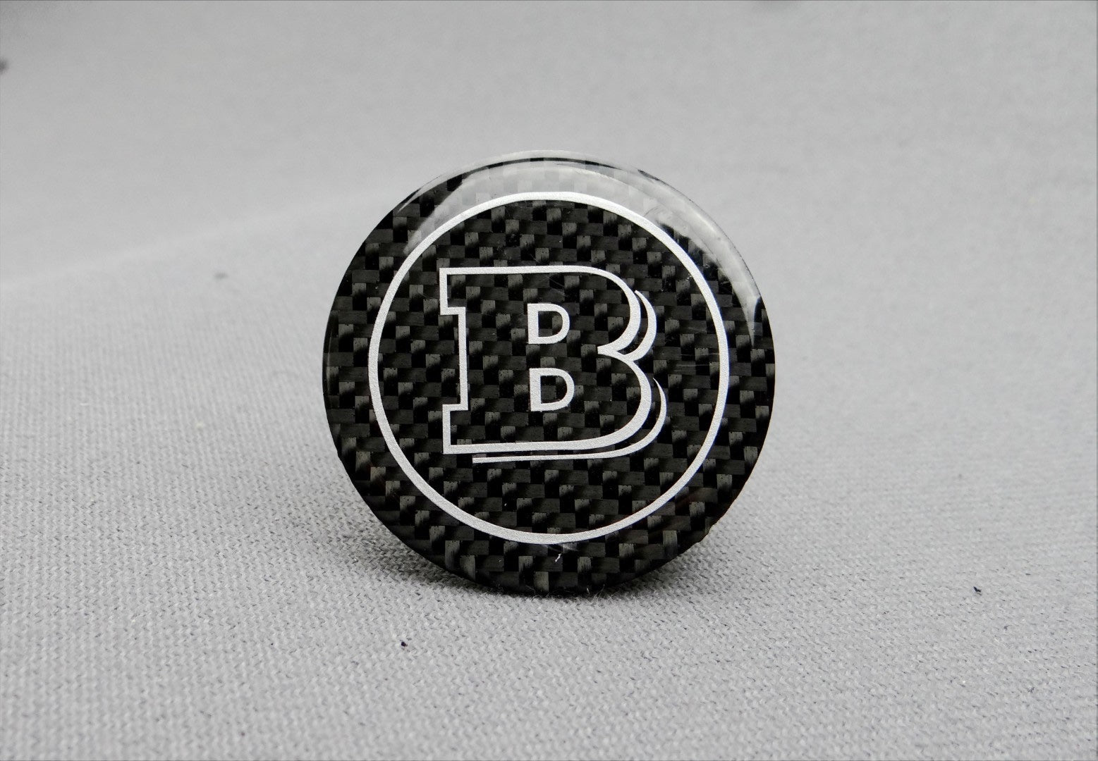 Сarbon fiber Brabus badge emblem logo 53mm for Mercedes W463 W464 G Wagon