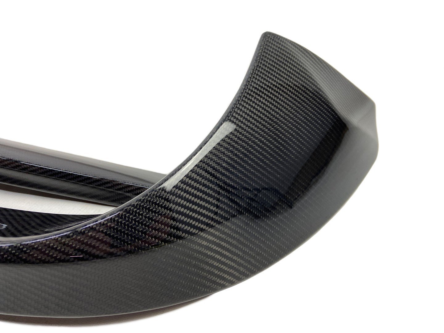 Сarbon fiber Brabus front bumper attachment lip covers for Mercedes-Benz S-Class W217 / C217