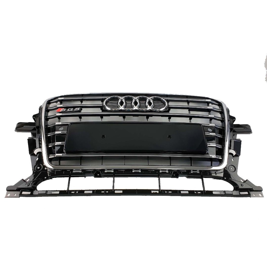 SQ5 S-line chrome front bumper radiator grille for Audi Q5 8R 2012-2015