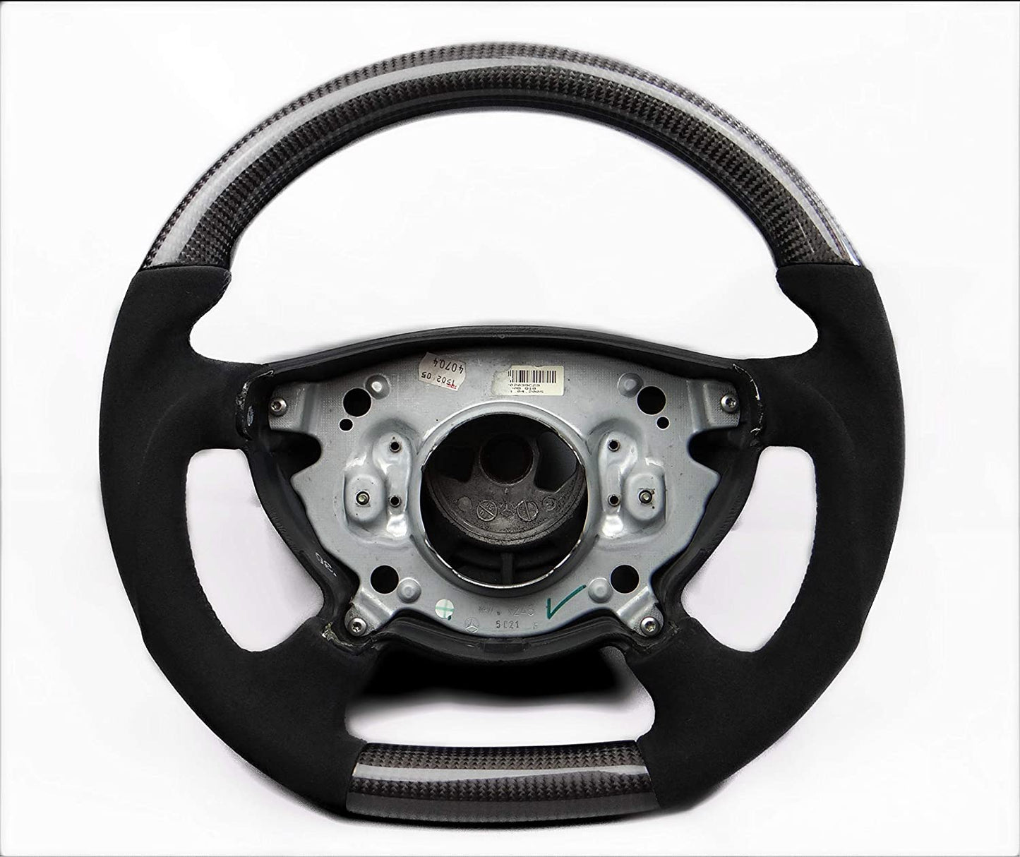 Steering Wheel Carbon Fiber Alcantara for Mercedes-Benz W211 W463 W219