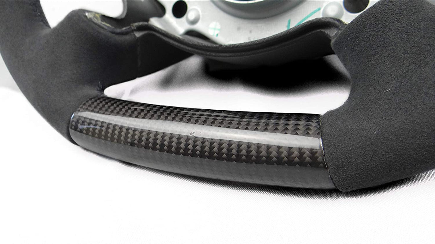 Steering Wheel Carbon Fiber Alcantara for Mercedes-Benz W211 W463 W219