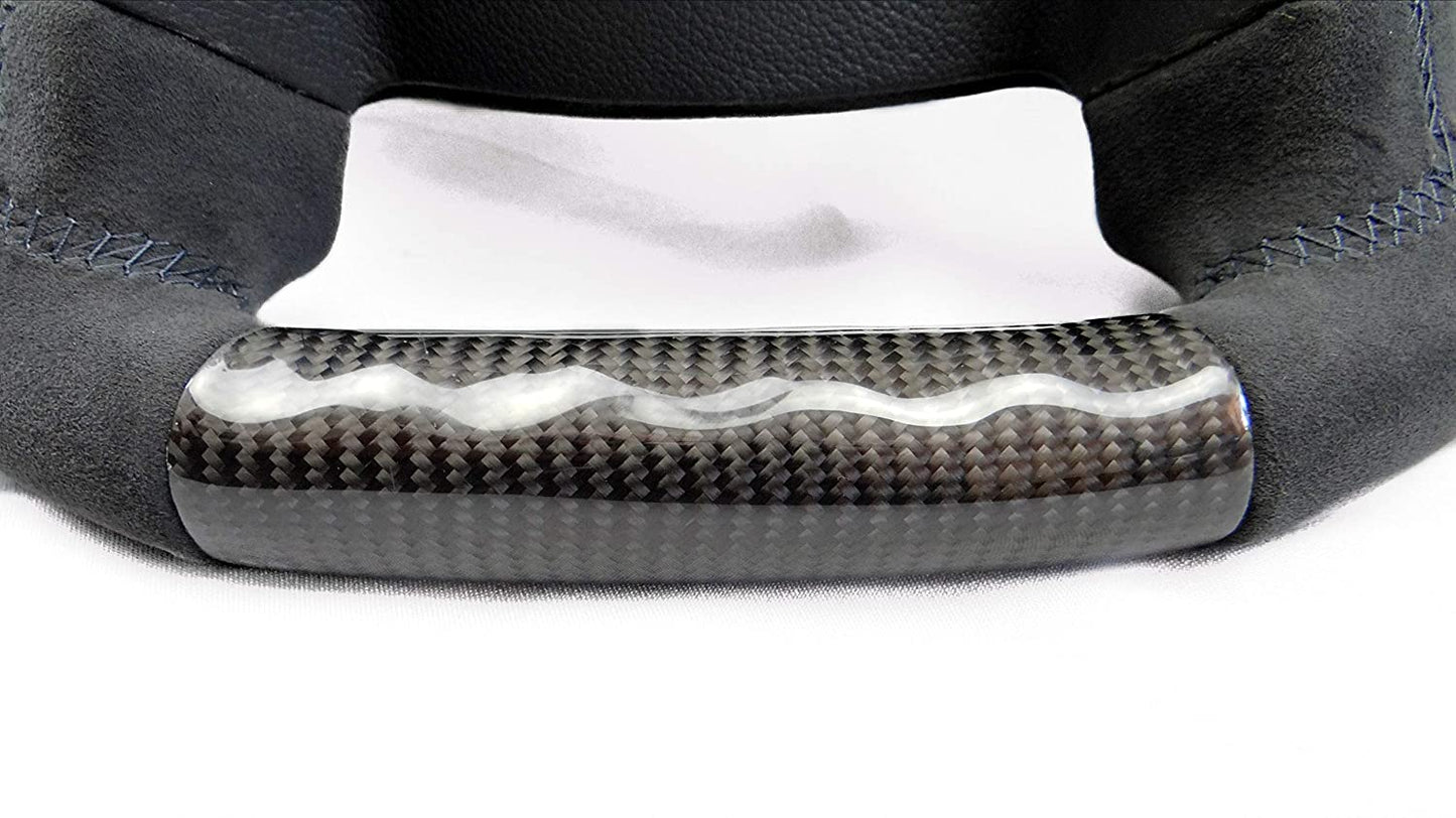 Steering Wheel Carbon Fiber Alcantara for Mercedes-Benz W211 W463 W219