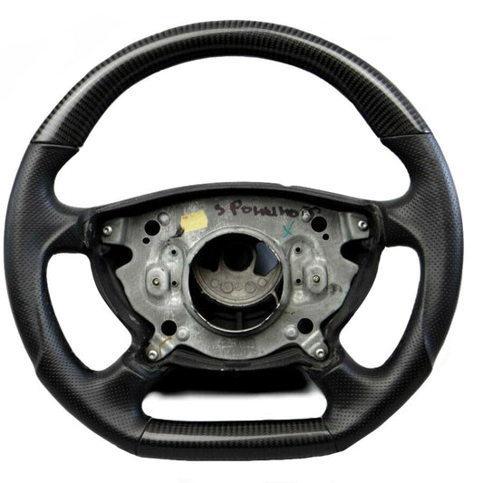 Steering Wheel Carbon Fiber Leather for Mercedes-Benz W211 W463 W219