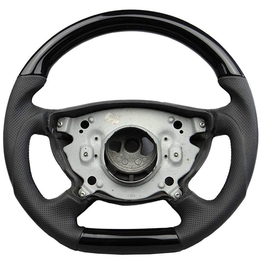 Steering Wheel Piano Black Leather for Mercedes-Benz w211 w463 w219