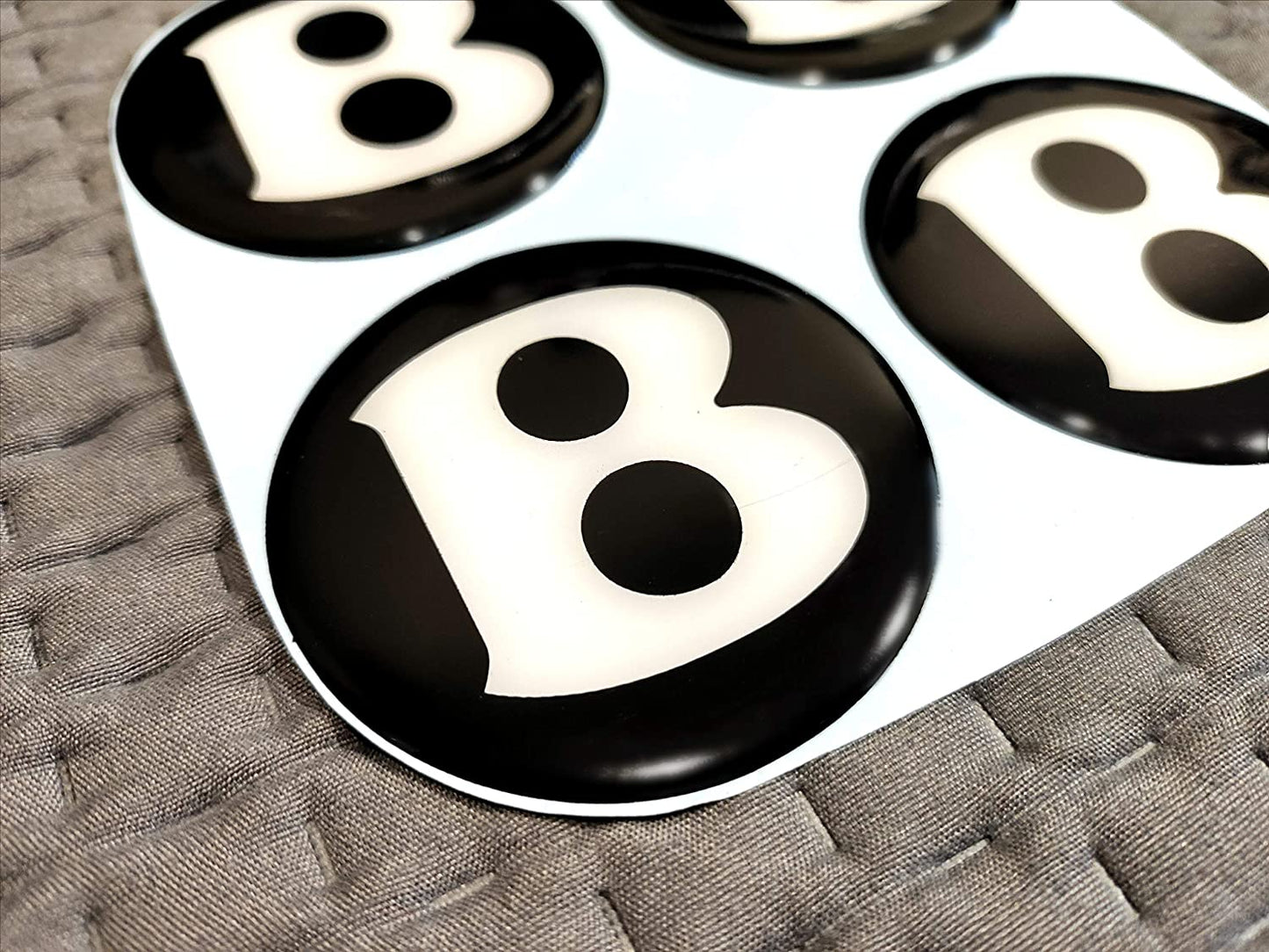 Stickers for Bentley Continental GT Flying SPUR Compatible with Center Wheel caps Centric Wheel Hub Rims Caps Badges Emblems 4 pcs Set 70 mm