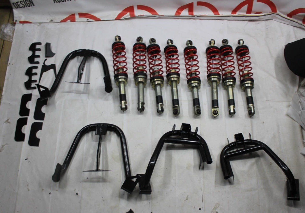 Suspension for 4x4 W463 (double, dual shock absorbers 8 pcs with springs)