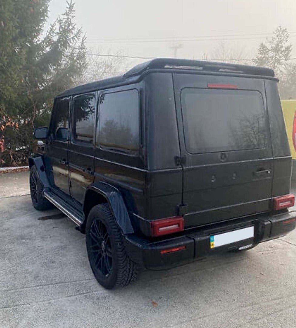 Window glass set in W463A style (windshield, trunk and rear side) for Mercedes-Benz G-Wagon W463